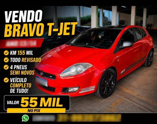 FIAT BRAVO 1.4 16V T-JET GASOLINA 4P MANUAL FIAT BRAVO 1.4 16V T-JET GASOLINA 4P MANUAL
